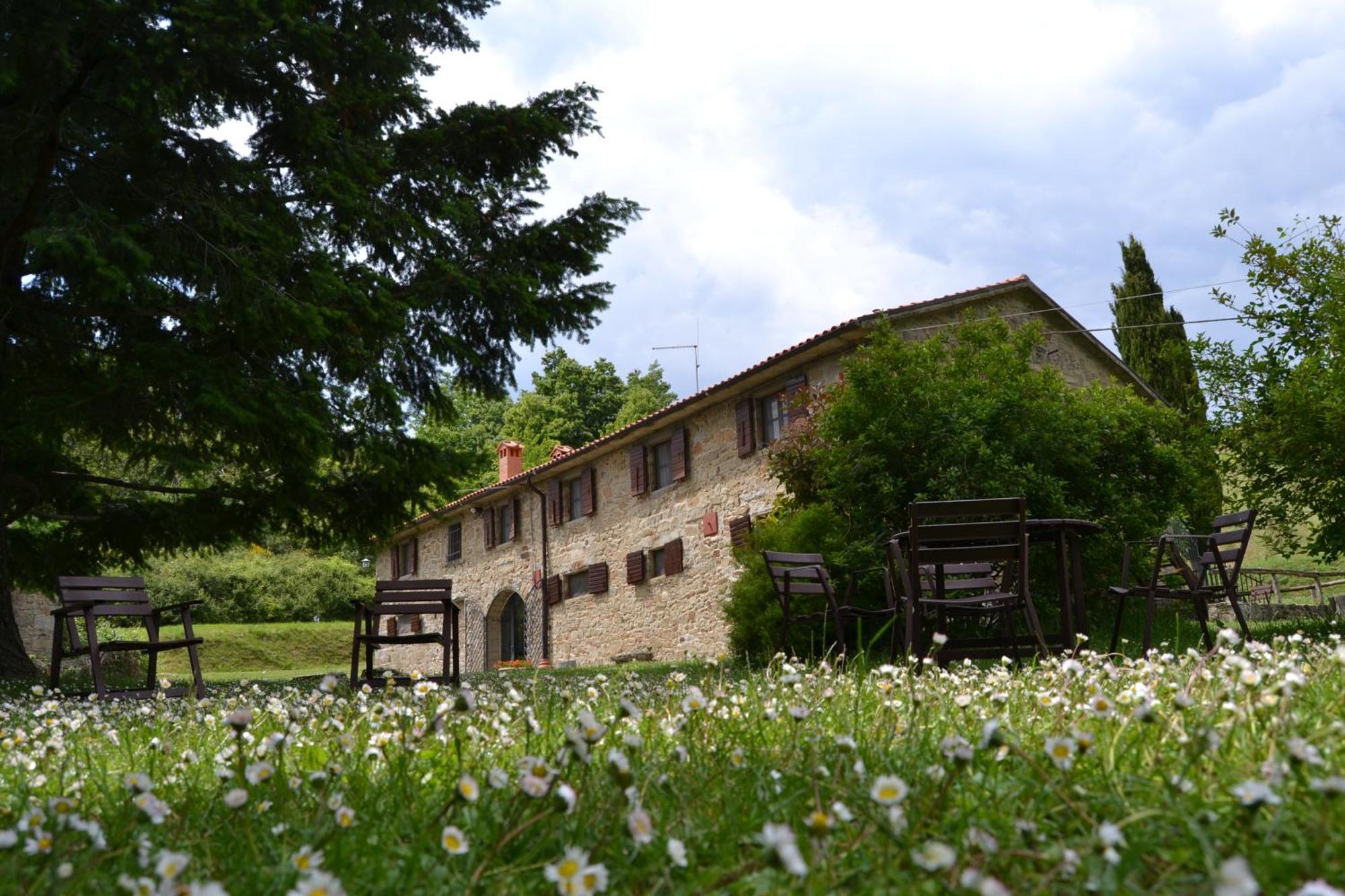 Вилла Fattoria Il Praticino Castelfranco di Sopra Экстерьер фото